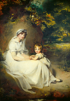 Lady Mary Templetown and Her Eldest Son by Thomas Lawrence