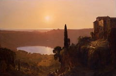 Lake Nemi by Sanford Robinson Gifford