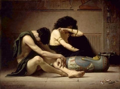 Lamentations over the Death of the First-Born of Egypt by Charles Sprague Pearce