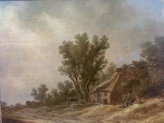 Landscape with Cottage by Jan van Goyen