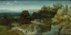 Landscape with the Temptation of Saint Antony Abbot by Unknown Artist