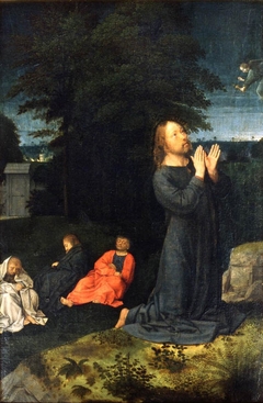 Le Christ au jardin des oliviers by Adriaen Isenbrandt