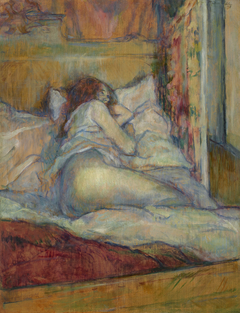 Le Lit by Henri de Toulouse-Lautrec