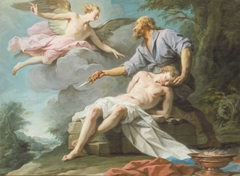 Le sacrifice d'Abraham by Jean Restout