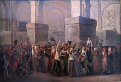 Le triomphe de Marat by Louis-Léopold Boilly