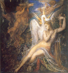 Leda by Gustave Moreau