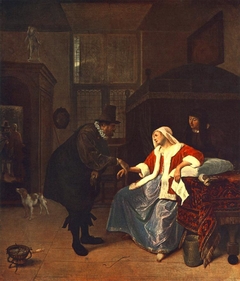 Love Sickness by Jan Steen