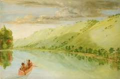 Madame Ferrebault's Prairie, above Prairie du Chien by George Catlin