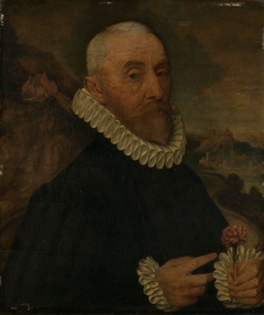 Man with a Carnation by Adriaen van Cronenburg