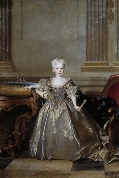 María Ana Victoria de Borbón y Farnesio by Nicolas de Largillière