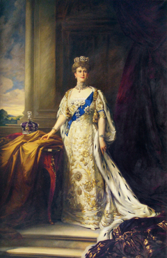 Mary of Teck (1867-1953) Queen Consort of King George V by Unknown Artist