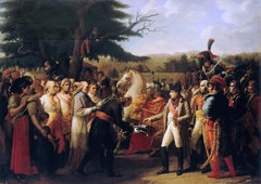 Napoleon Bonaparte receiving the keys of Vienna at the Schloss Schönbrunn, 13th November 1805 by Anne-Louis Girodet de Roussy-Trioson