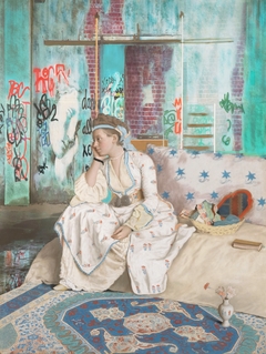 ‘’Noon’’ A tribute to Jean Etienne Liotard by Leon Sternberg