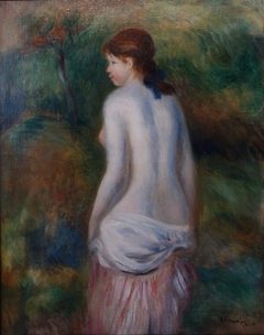 Nu dans un paysage by Auguste Renoir