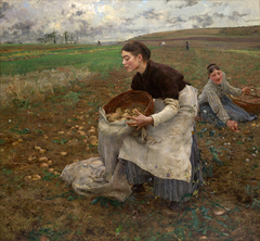 October by Jules Bastien-Lepage