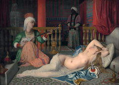 Odalisque with Slave by Jean-Auguste-Dominique Ingres