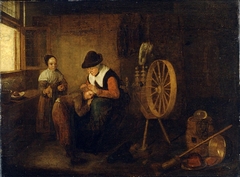 Old Woman Delousing a Boy by Quirijn van Brekelenkam