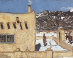 Our Home in Taos by Akseli Gallen-Kallela