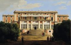 Palais de la Favorite, Portici by Josef Rebell