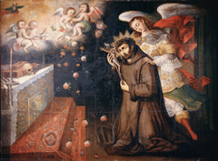 Passing of Saint John of God by Juan Zapaca Inga