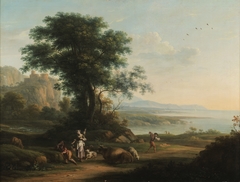 Pastoral scene by Vittorio Amedeo Cignaroli