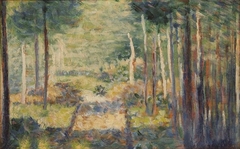 Path in the Forest, Barbizon by Georges Seurat