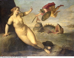 Perseus befreit Andromeda by Palma Vecchio