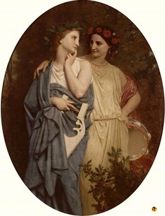 Philomela and Procne by William-Adolphe Bouguereau