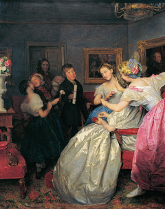 Poor wishers by Ferdinand Georg Waldmüller