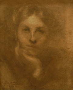 Portrait d’Elsa Koeberlé by Eugène Carrière