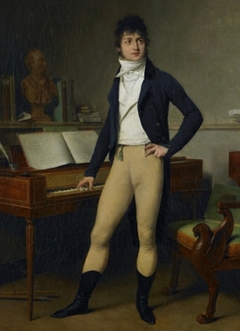 Portrait du compositeur François Adrien Boieldieu by Louis-Léopold Boilly