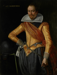 Portrait of a captain surnamed Ripperda by Anonymous