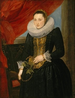 Portrait of a Lady, circa 1618-1621 by Anthony van Dyck