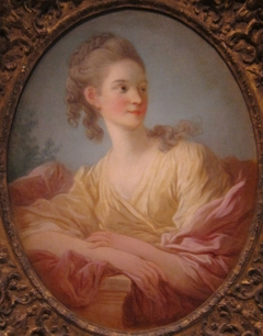 Portrait of a Young Woman, said to be Gabrielle de Caraman, Marquise de la Fare by Jean-Honoré Fragonard