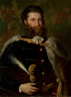 Portrait of Albert Ujházy by Gyula Benczúr