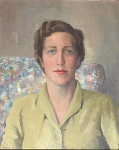 Portrait of Anne Chillingsworth by Jeffrey Smart