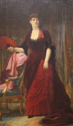 Portrait of Arabella Worsham (later Arabella Huntington) by Alexandre Cabanel