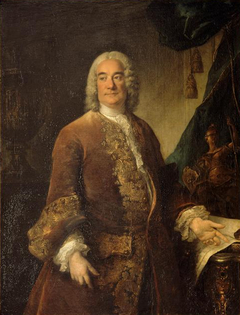 Portrait of Charles François Paul Le Normant de Tournehem (1684-1751) by Louis Tocqué