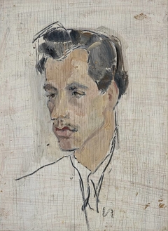 Portrait of Dariush Eskandani by Shokouh Riazi