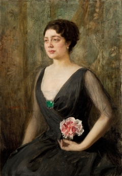 Portrait of Izabela Szembekowa by Teodor Axentowicz