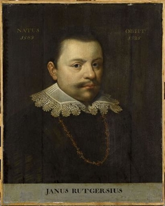 Portrait of Johannes Rutgersius (1589-1625) by Michiel van Mierevelt