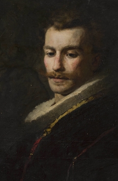 Portrait of K. Marczewski, sculptor by Wandalin Strzałecki