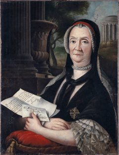 Portrait of Katarzyna Kossakowska née Potocka (1720–1801) by Unknown Artist