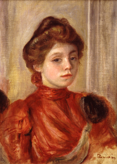 Portrait of Mlle Lerolle by Auguste Renoir