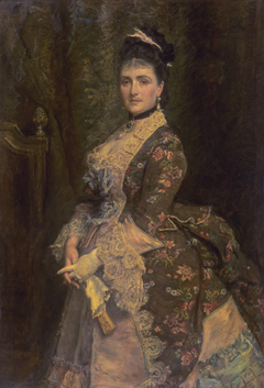 Portrait of Mrs Bischoffsheim by John Everett Millais