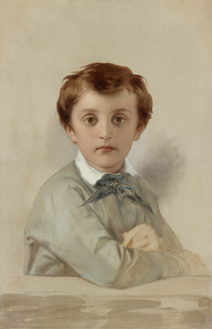 Portrait of Philippe-Grégoire Delaroche, the Artist’s Younger Son by Paul Delaroche