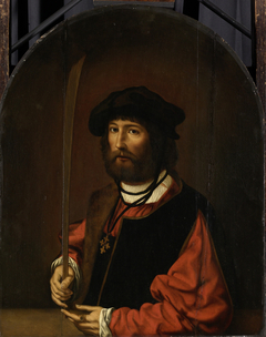 Portrait of Ruben Parduyn, knight of the Holy Sepulchre by Jan Gossaert