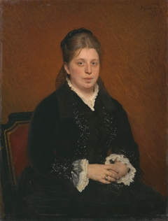 Portrait of Sofia Sergeyevna Botkina by Ivan Kramskoi