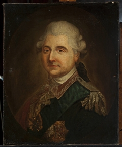 Portrait of Stanisław August Poniatowski in the uniform of the head of the Corps of Cadets by Marcello Bacciarelli