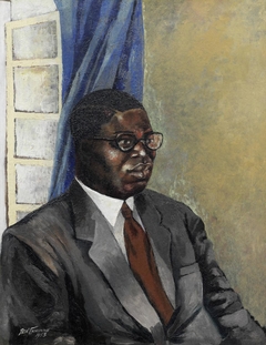 Portrait of Stephen Awokoya by Ben Enwonwu